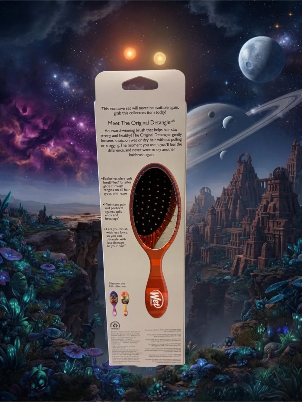 Wet Brush Star Wars Mandalorian Grogu Original Detangler Limited Edition NWT